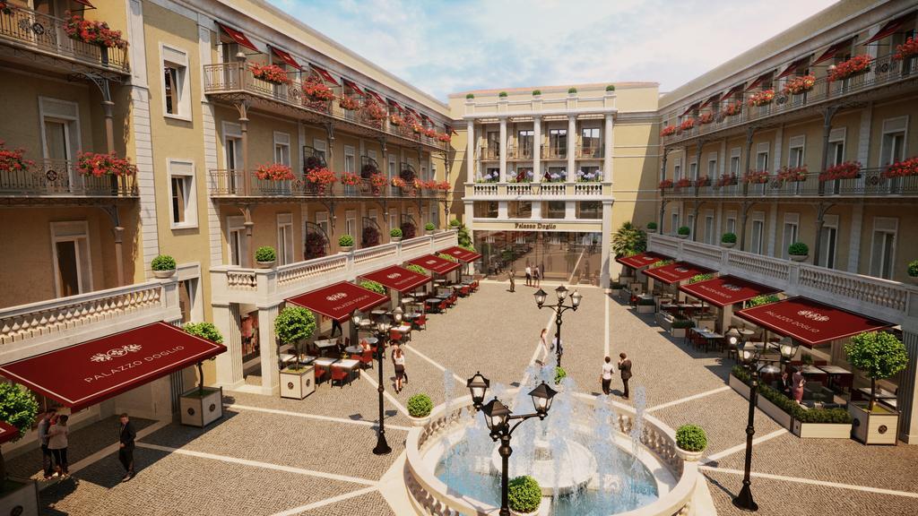 Palazzo Doglio Hotel Cagliari Eksteriør billede The Village Square